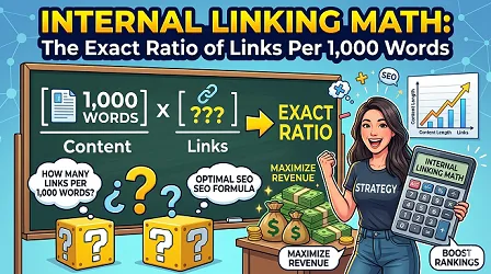 Internal Linking Math: The exact ratio of links per 1,000 words