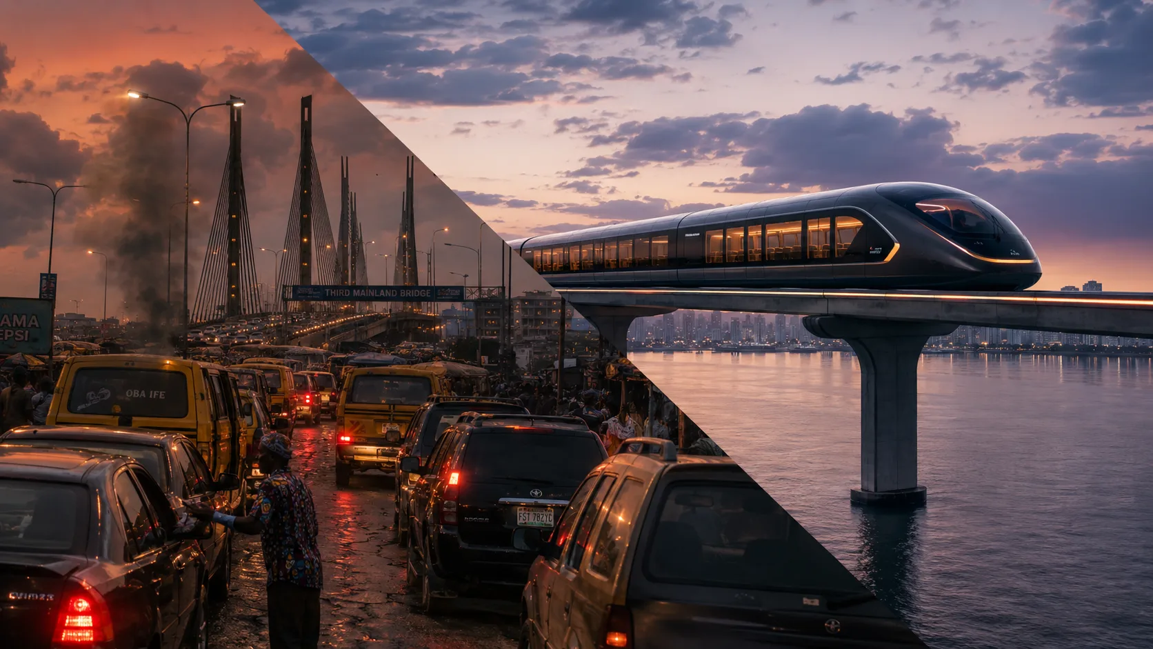 Eko 2050: A Speculative Concept Designer's Vision for Lagos Future Luxury Mobility