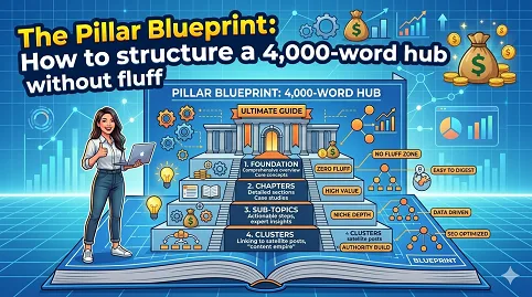 The Pillar Blueprint: How to structure a 4,000-word hub without fluff.