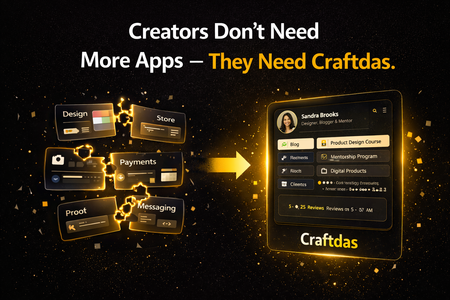 Creators Don’t Need More Apps — They Need Craftdas