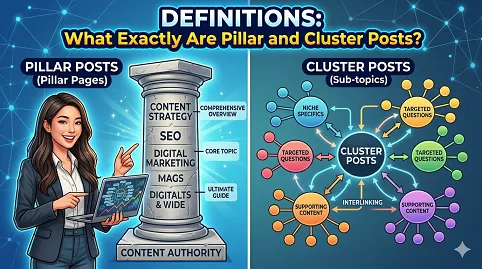 Definitions: What Exactly Are Pillar and Cluster Posts?