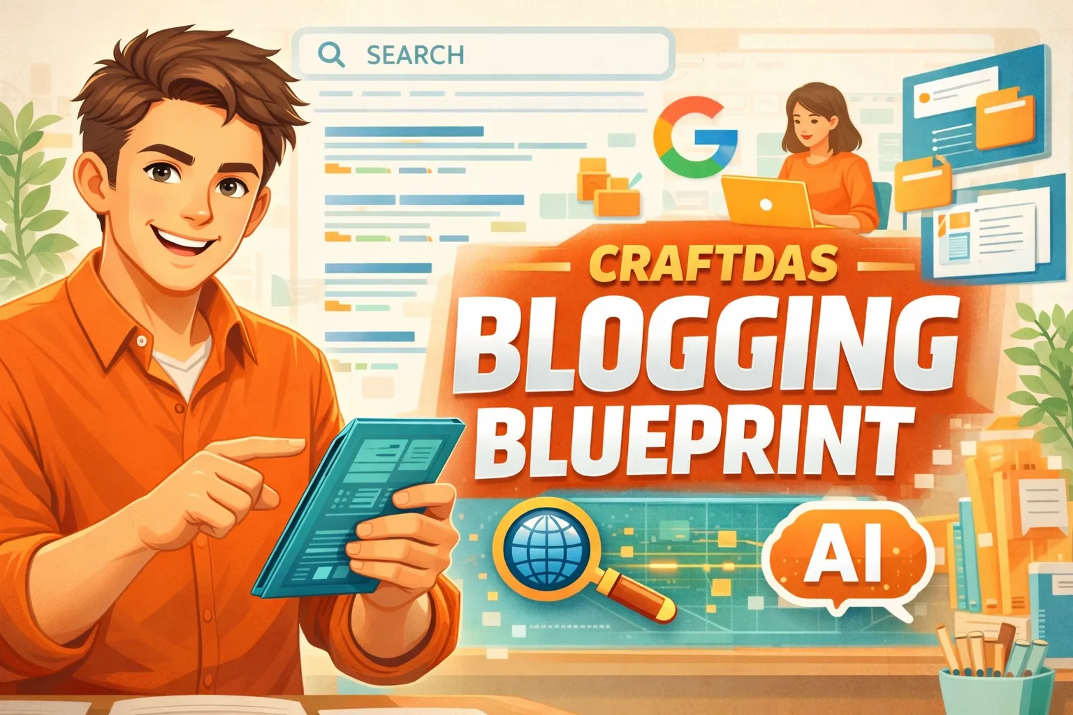 Craftdas Blogging Blueprint: Rank on Google and AI Search