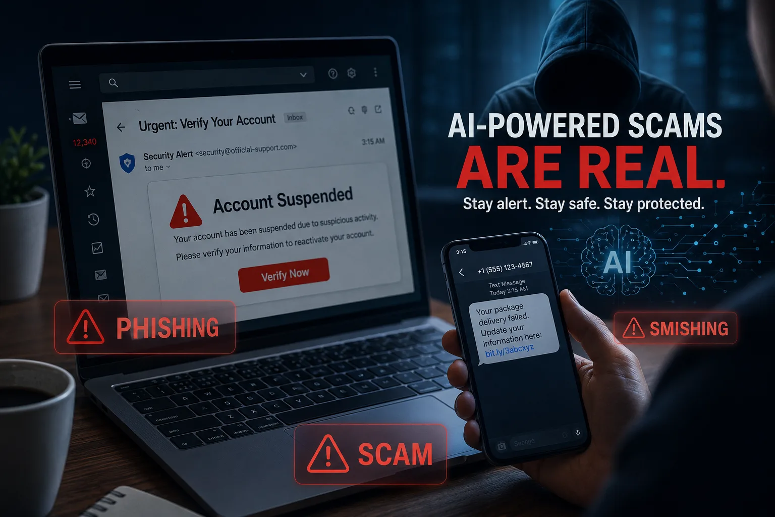 How to Protect Yourself from AI-Powered Scams and Phishing Attacks