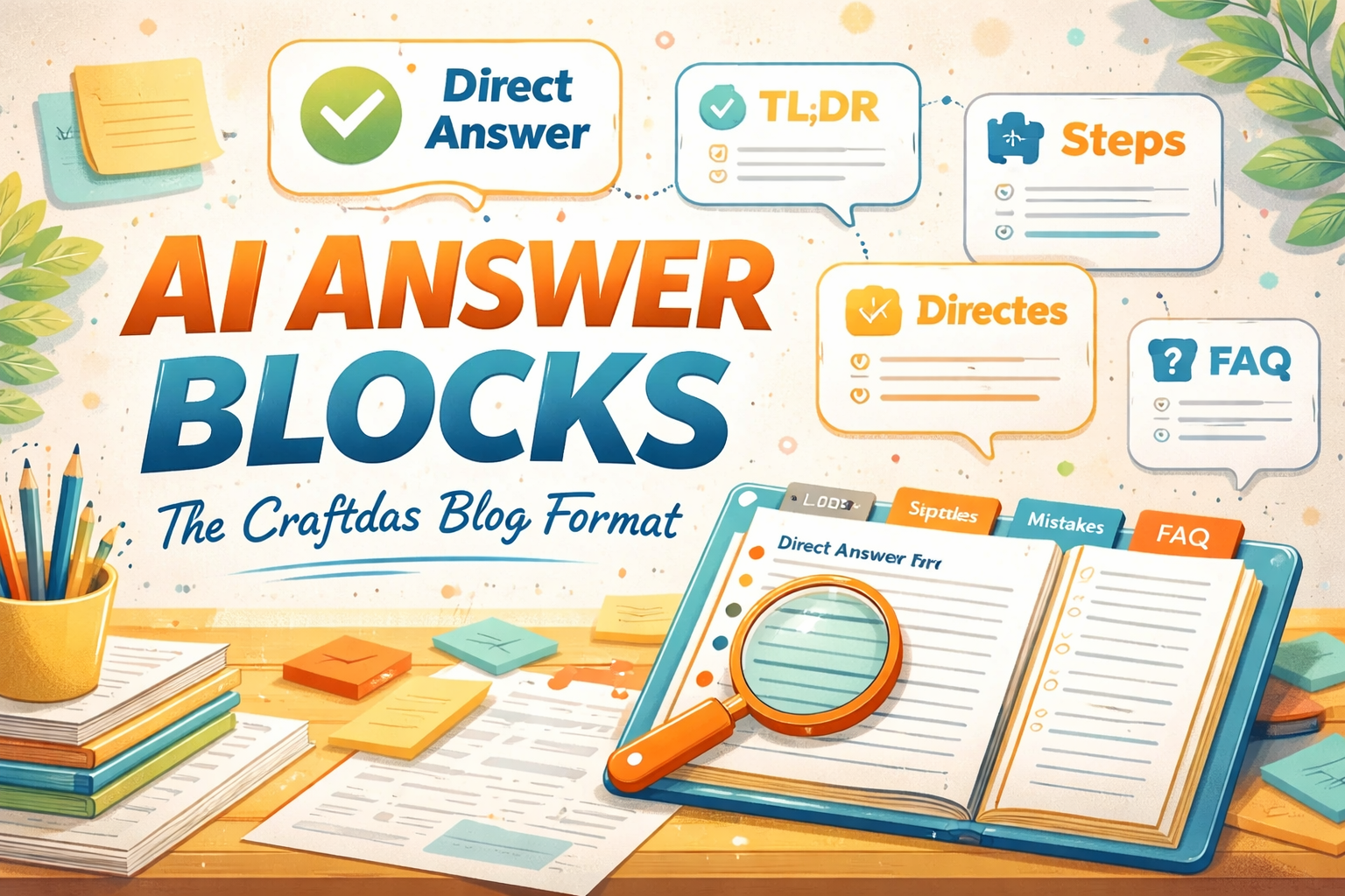 AI Answer Blocks: The Craftdas Blog Format That Gets Cited