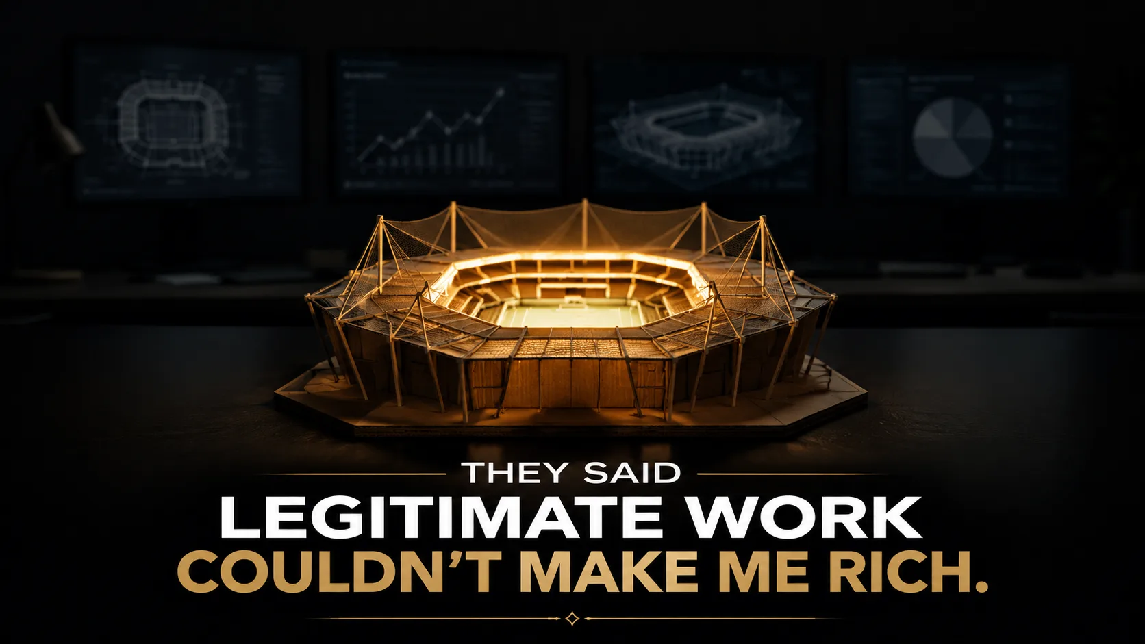 They Said Legitimate Work Couldn't Make Me Rich — So I Started Designing Future Worlds