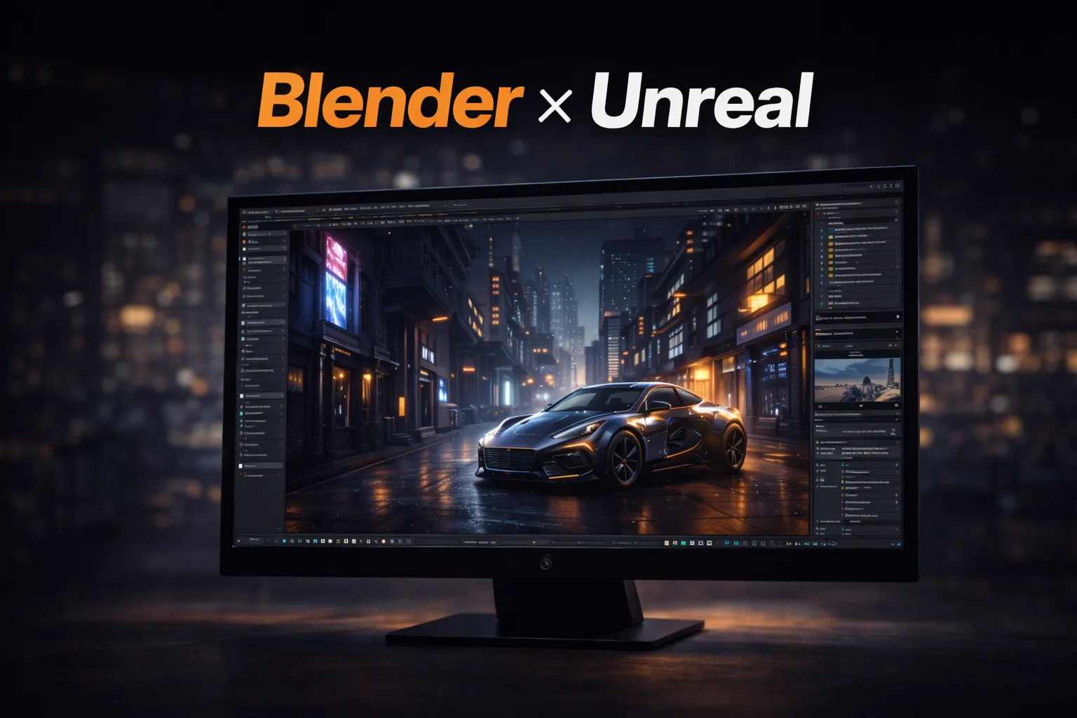 How Blender and Unreal Engine Work Together in a Modern 3D Workflow