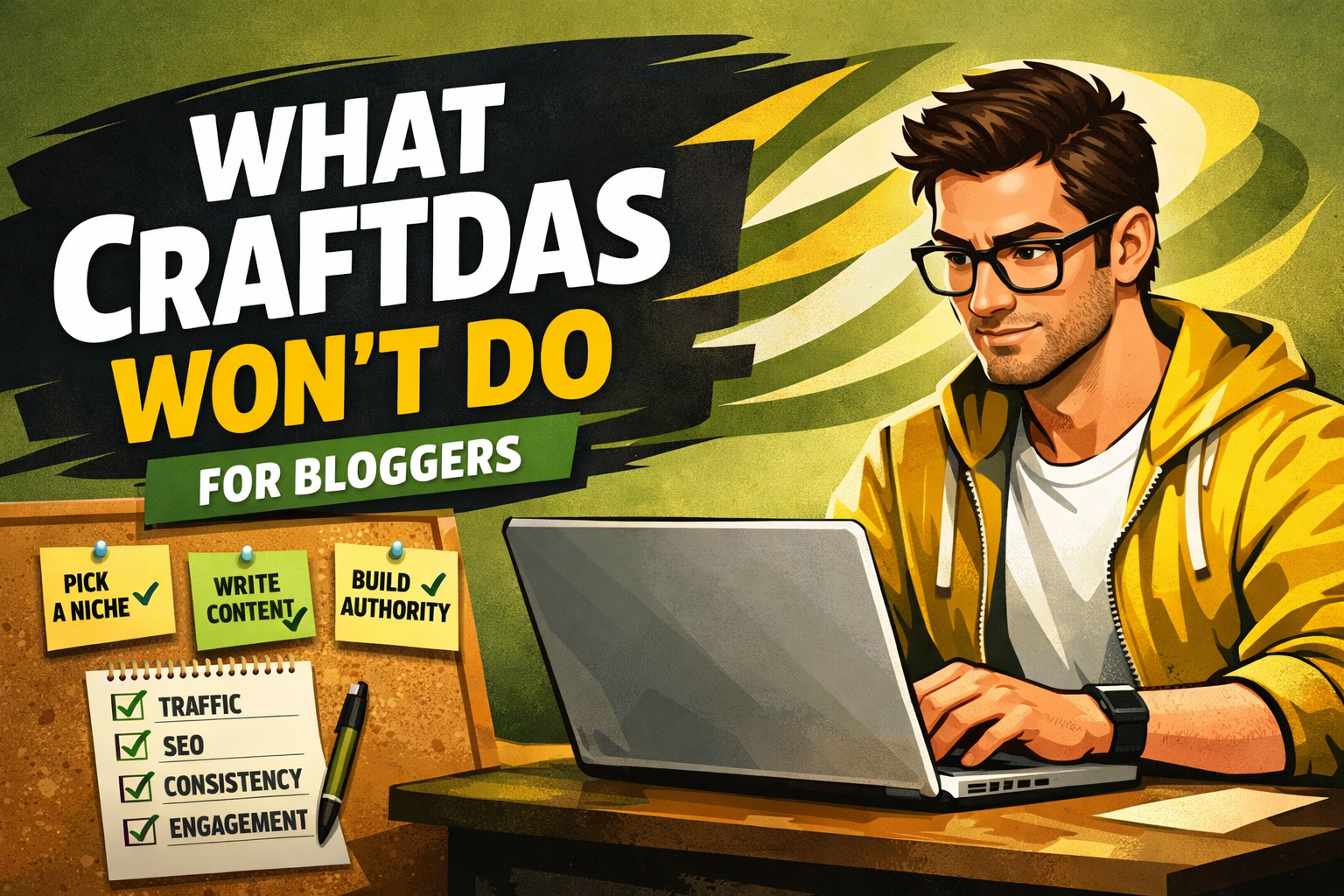 What Craftdas Won’t Do for Bloggers: 12 Things You Must Do Yourself
