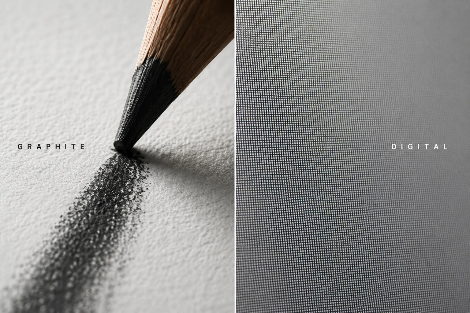 Graphite vs. Digital: What AI Can Learn from a Real Pencil
