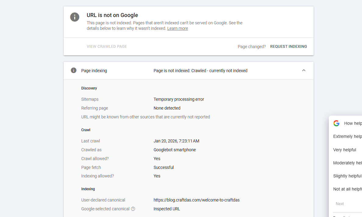 Your Craftdas Posts Are Not for Fun: Why Google Indexing Takes Time