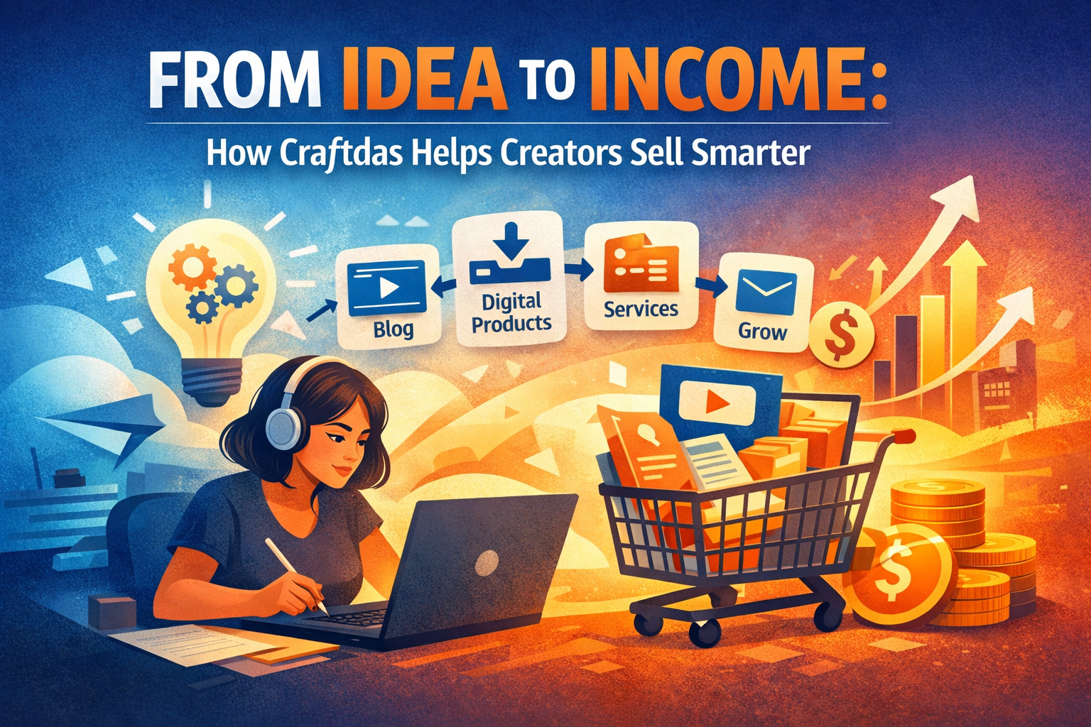 From Idea to Income: How Craftdas Helps Creators Sell Smarter