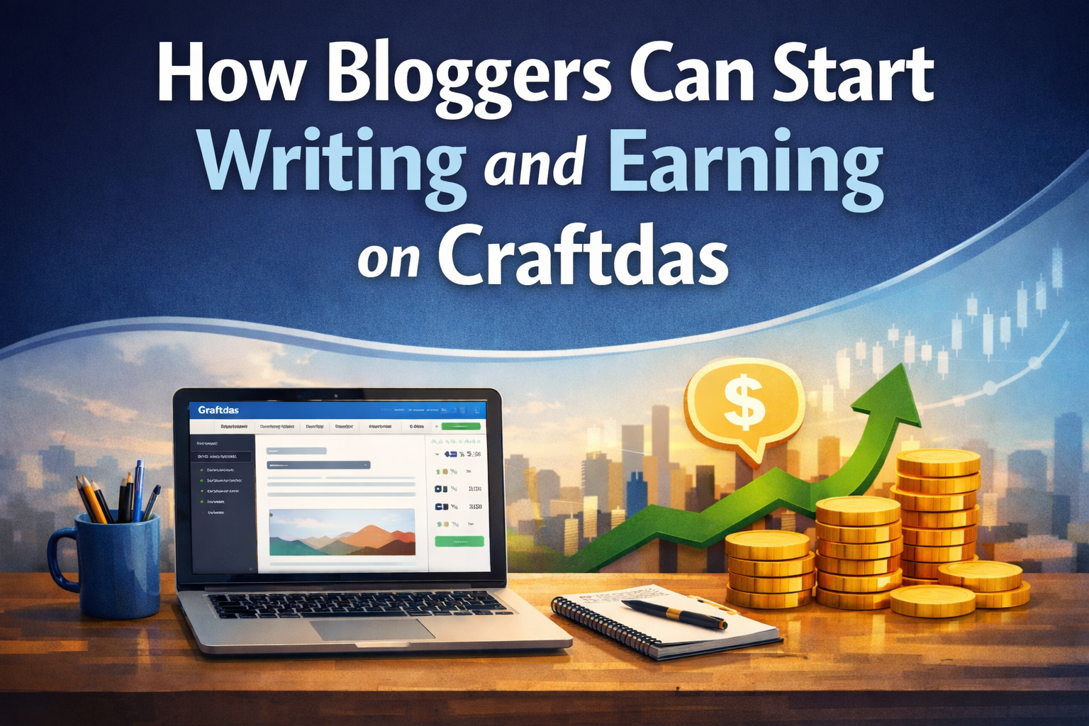 How Bloggers Can Start Writing and Earning on Craftdas